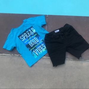 Shorts denim jeans shorts black